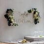 Personalised Eucalyptus And Rose Name Sign, thumbnail 3 of 6