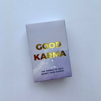100 'Ways To Boost Your Karma' Cards, 3 of 4