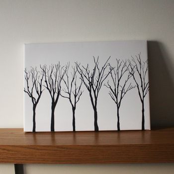 Trees In Starlight Canvas, 2 of 5