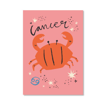 Star Sign, Horoscope, Zodiac Illustrated Print, 9 of 12