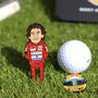 Ayrton Senna F1 Golf Divot Tool And Ball Marker, thumbnail 2 of 7