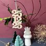 Personalised Christmas Date Decoration, thumbnail 2 of 9