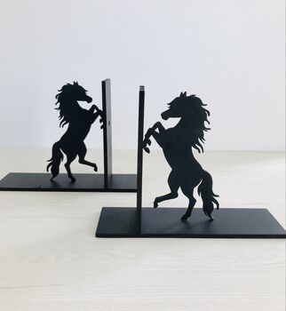 Horses Crafted Bookends, 2 of 3