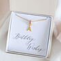 Personalised Birthstone Ring Initial Necklace, thumbnail 8 of 12