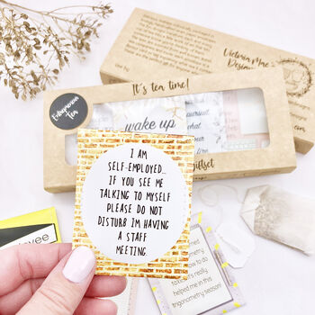 New Business Gift: Tea Gift Set For Entrepreneurs | Self Employed, 7 of 12