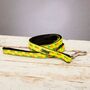 The Soho Yellow Pineapple Botanical Dog Lead, thumbnail 3 of 5