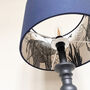 Inside Out Linen Elephant Drum Lampshade, thumbnail 2 of 9