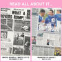 Bristol Rovers Personalised Football Gift Pirtates Newspaper History Book, thumbnail 12 of 12