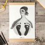 Personalised Baby Duck Footprint Kit, thumbnail 1 of 5