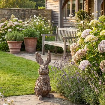 Textured Rabbit Ornament, 2 of 6