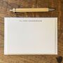 Bespoke Luxury Pressed Note Cards, thumbnail 4 of 8