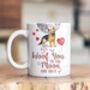 Dog Breed To The Moon Ceramic Mug, thumbnail 4 of 11