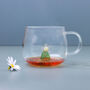 G Decor Handmade Monogram Glass Florist Personalised Alphabet Letters 3D Tea And Coffee Mugs – A To Z, thumbnail 7 of 7