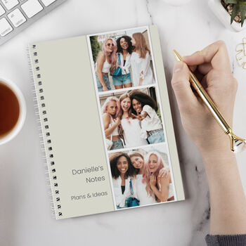 Personalised Photo Notebook Gift A5, 4 of 5