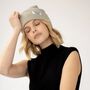 Recycled Bottle Beanie Artic Grey, thumbnail 4 of 5