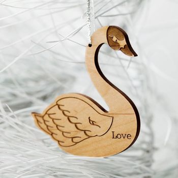 Love Token Swan Decoration, 2 of 4