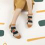 Checkered Illustration Print Socks, thumbnail 4 of 4