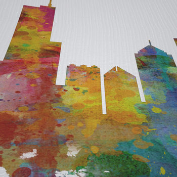 Chicago Skyline Cityscape Art Print, 8 of 8