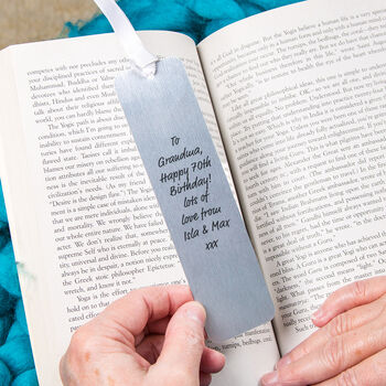 Birth Flower Personalised Water Colour Bookmark, 2 of 11