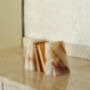 Luxury Onyx Marble Wedge Bookends, thumbnail 5 of 7