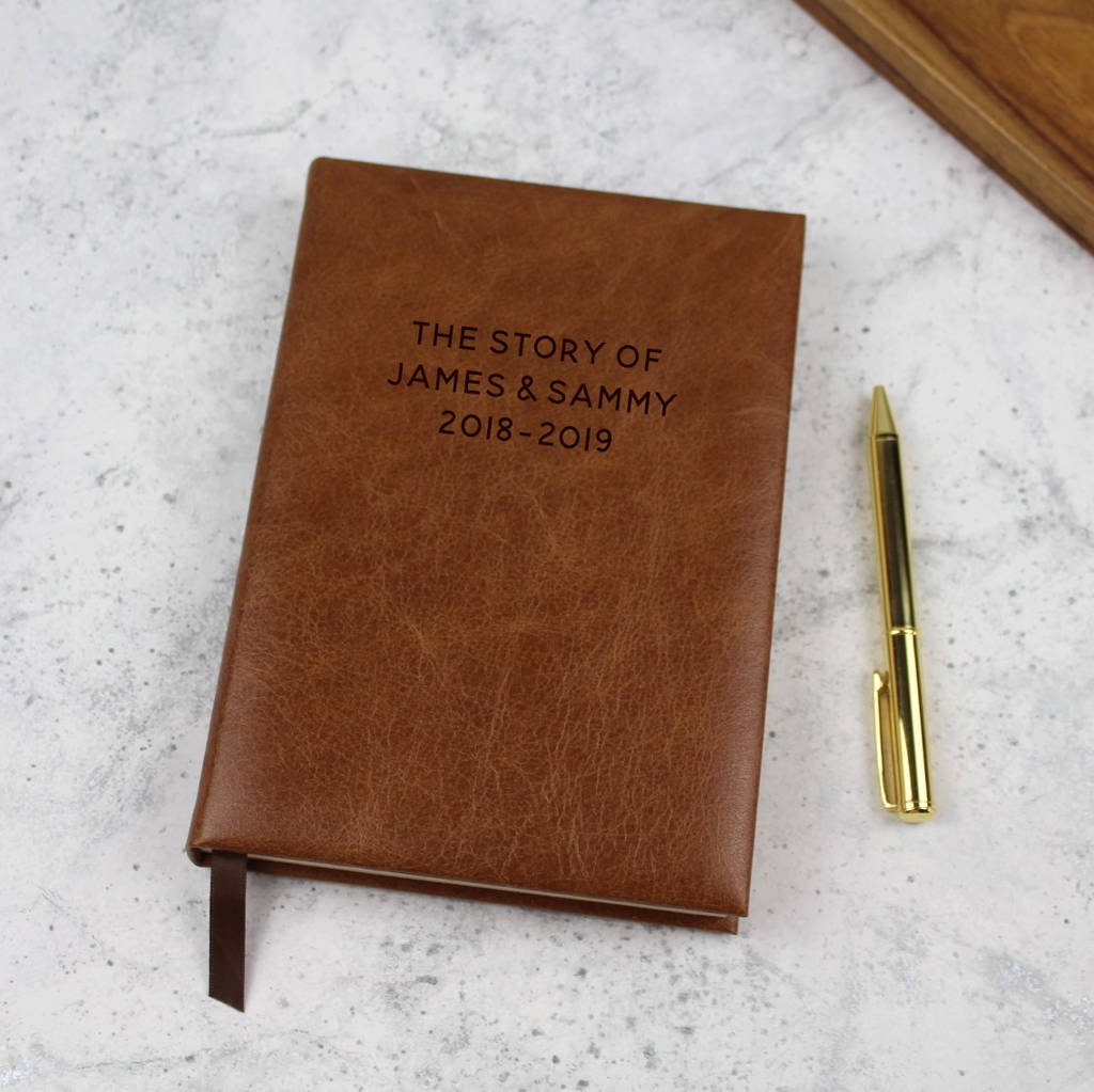 A5 Personalised One Year Diary By Oh So Cherished
