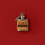 'In Case Of Emergency' Mini Cork Hip Flask Keyring | Celebration | Birthday, thumbnail 1 of 2