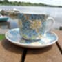 Large Cup And Saucer In Blue Chrysanthemum Design, thumbnail 11 of 11
