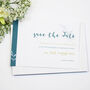 Venue Photo Floral Wedding Invitation Set, thumbnail 3 of 6
