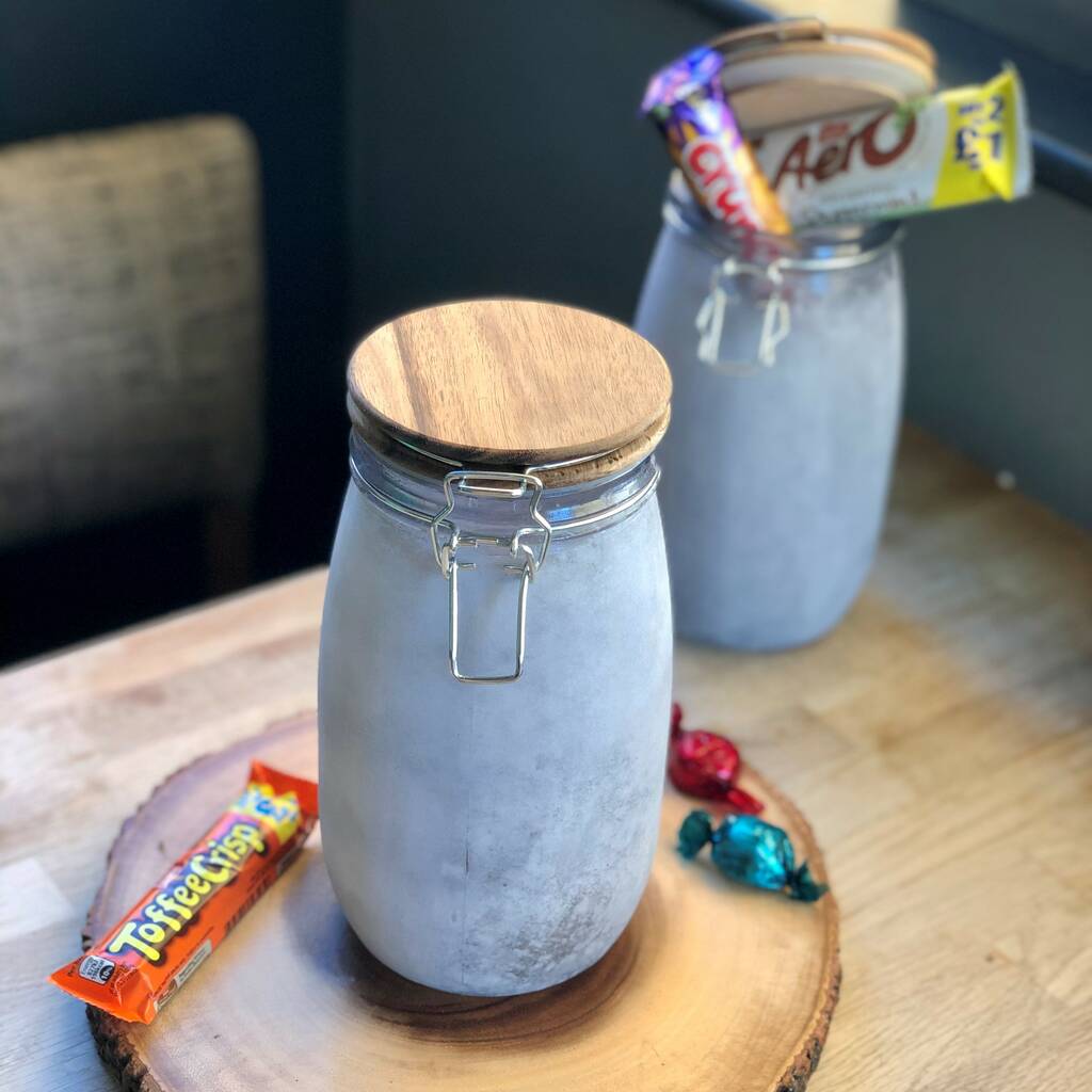 Personalised Secret Snack Stash Treat Jar By The Alphabet Gift Shop