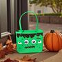 Halloween Croc Style Trick Or Treat Tote Bags And Charms, thumbnail 4 of 8
