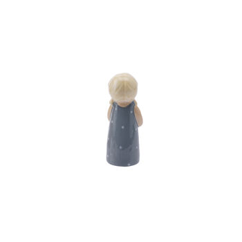 Friendship Flower Girl Figurine | Ceramic Ornament, 2 of 4