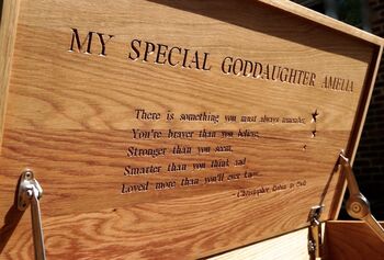 Personalised Wooden Toy Box, 9 of 9