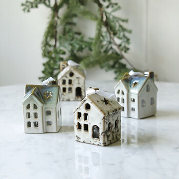 Hanging Ceramic Light Up House, 2 of 3