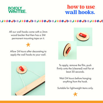 Christmas Self Adhesive Wall Hooks, 5 of 5