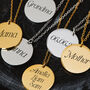 New Baby Mum Grandma Gift Personalised Necklace, thumbnail 1 of 2