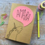 Personalised Happy Unicorn Childrens Notebook, thumbnail 1 of 6