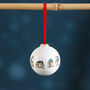 'Noel Jack In A Box' Dog Christmas Bauble Decoration, thumbnail 1 of 4