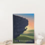 Go Bouldering Travel Poster Art Print, thumbnail 3 of 8