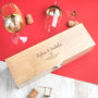 Personalised Wooden Anniversary Wine Box, thumbnail 2 of 5