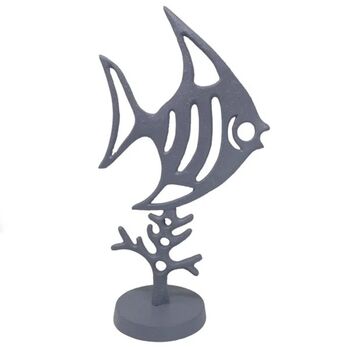 Fish Iron Ornament 37cm, 5 of 11