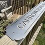 Carrow Road Metal Football Street Sign – Designed And Made In Britain, thumbnail 10 of 10