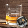 'We're All Screwed' Whiskey Glass And Tape Measure Gift Set, thumbnail 1 of 6