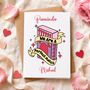 Personalised Perfect Match Valentine’s Card, thumbnail 2 of 6