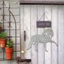 Rusted Metal Walking Horse, Animal Wall Art Decor, thumbnail 6 of 10