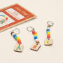 Make Your Own Personalised Letter Keyring Kit, thumbnail 9 of 9