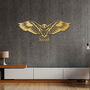 Wooden Geometric Eagle Wall Art Home Wall Decor, thumbnail 1 of 10