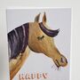 Happy Birthday Horse Birthday Card, thumbnail 3 of 7