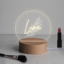 Personalised Mini Desk Lamp With Name, thumbnail 4 of 7