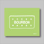 Custard Cream, Jammie Dodger, Bourbon And Digestive Biscuits Set Of Four Green Prints, thumbnail 4 of 10