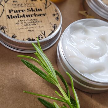 Eco Friendly Christmas Gift Pure Skin Face Moisturiser With May Chang, 6 of 12